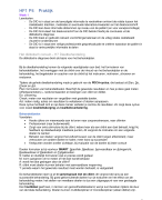 Voeding en Dietetiek - Hoofdfase 1 P4 Samenvatting Praktijkhuis en communicatie 2017 - 2018