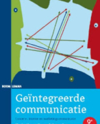 Samenvatting Geintegreerde communicatie