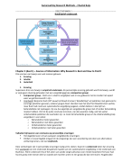 Kwalitatief onderzoek (deeltentamen 1) - Samenvatting Research Methods