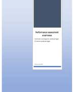 PAS Performance Assessment anamnese leerjaar 2 Interne 
