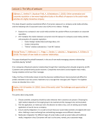 Webcare literature summary