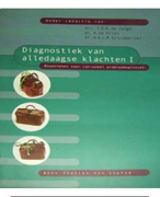 Samenvatting Diagnostiek van alledaagse klachten