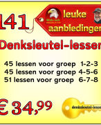 Pakket van 141 denksleutellessen voor de basisschool