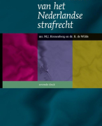 Samenvatting Grondtrekken van het Nederlandse strafrecht hele boek