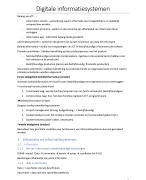 samenvatting syllabus (digitale) informatiesystemen
