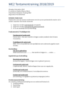 Methode en Technieken ( ME2) 
