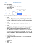 7U9X0 Research and Statistics Summary lectures 