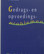 Samenvatting Gedrags- en opvoedingsproblemen