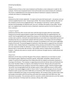 Internal analysis Starbucks
