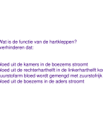 oefentoets 20 vragen anatomie mbo 3 VIG bloedsomloop