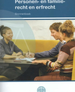 MBO Recht - Personen- en familierecht en erfrecht 