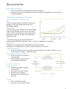 samenvatting over bio-economie