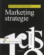 Samenvatting Marketingstrategie