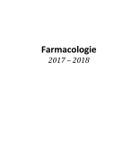 Farmacologie bachelor in de verpleegkunde