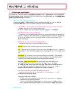 Samenvatting Persoonlijkheidspsychologie 