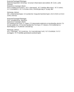 Anatomie en Pathologie: Spijsvertering, Huid, Ademhalingstelsel, Hormoonstelsel