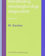 Samenvatting Handleiding verpleegkundige diagnostiek