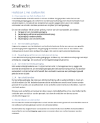 Praktisch Straf(proces)recht samenvatting