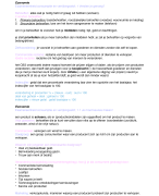 Economie samenvatting examenstof 2019 (berekeningen, samenvattingen, begrippen, aantekeningen, voorbeelden)
