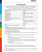 Paper Diagnostische Vaardigheden - Behaald met 9.2