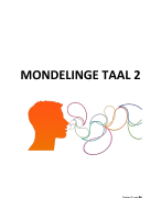 Samenvatting Mondelinge taal 2
