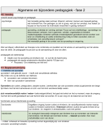 Samenvatting Algemene en Bijzondere Pedagogiek