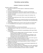 Samenvatting Grieks Herodotus 2019