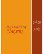 Chemie samenvatting examencommissie 3ASO 2019