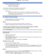 Samenvatting Digital Methods 2018-2019
