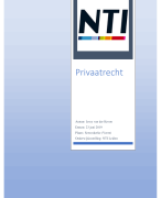 Paper privaatrecht 2018/2019