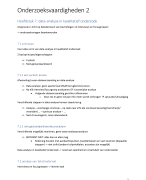 Samenvatting Onderzoeksvaardigheden 2