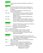 MEMO - Geschiedenis havo/vwo 2 - Jaartallen Hoofdstuk 1