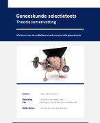 Alle relevante kennis van de middelbare school voor geneeskunde