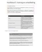 Samenvatting HRM training & ontwikkeling
