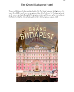The Grand Budapest Hotel