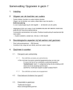 Samenvatting Opgroeien in Gezin 1
