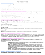 Orthopedagogie: Samenvatting pedagogie