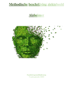 MBZ Alzheimer (methodische beschrijving ziektebeeld)