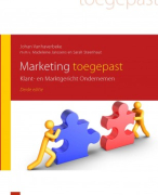 Samenvatting boek Marketing Toegepast