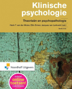 Klinische psychologie: theorieën en psychopathologie