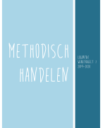 Methodisch Handelen Samenvatting Thomas more Logopedie en audiologie 2019-2020