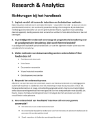 R&A - Kwalitatief onderzoek
