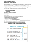 Samenvatting van de volledige stof van VOS: Verdieping in Onderzoeksmethoden en Statistiek