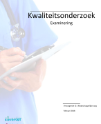Kwaliteitsonderzoek, rapporteren in de zorg 