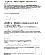 Economics for IB Summary of Chapters 1-14