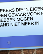 Nederlands examen: betoog over asielzoekers