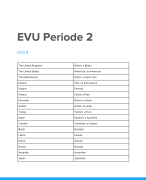 EVU unit 5 t/m 24