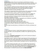 Summary for Principles of Econometrics