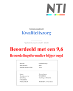 NTI Tentamenopdracht Kwaliteitszorg
