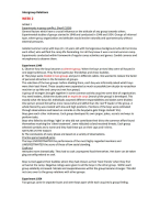 Summary for Intergroup Relations 